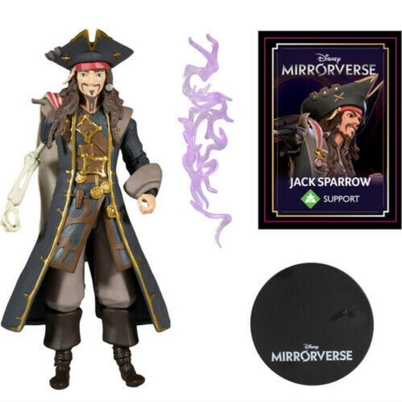 MCFARLANE: DISNEY MIRRORVERSE - JACK SPARROW (7 INCH) - Brand New - Picture 2 of 8